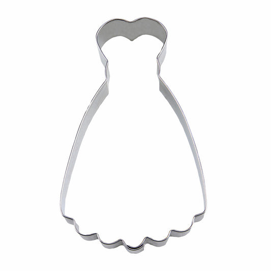 Städter Ausstecher Kleid, Ausstechform, Plätzchenform, Keks, Plätzchen, Edelstahl, 9 cm, 216310