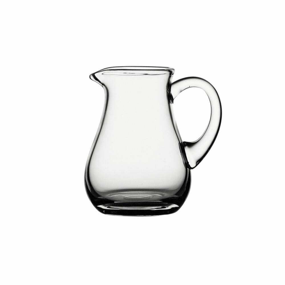 Spiegelau Bacchus jug, set of 6, glass jug, glass, jug with handle, juice jug, wine jug, carafe, crystal glass, 200 ml, 8790048