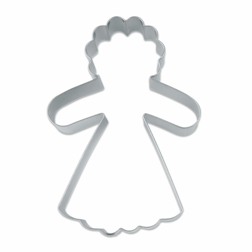 Städter cookie cutter gingerbread woman, cookie cutter, cookie mold, biscuit, cookies, stainless steel, 9 cm, 041080