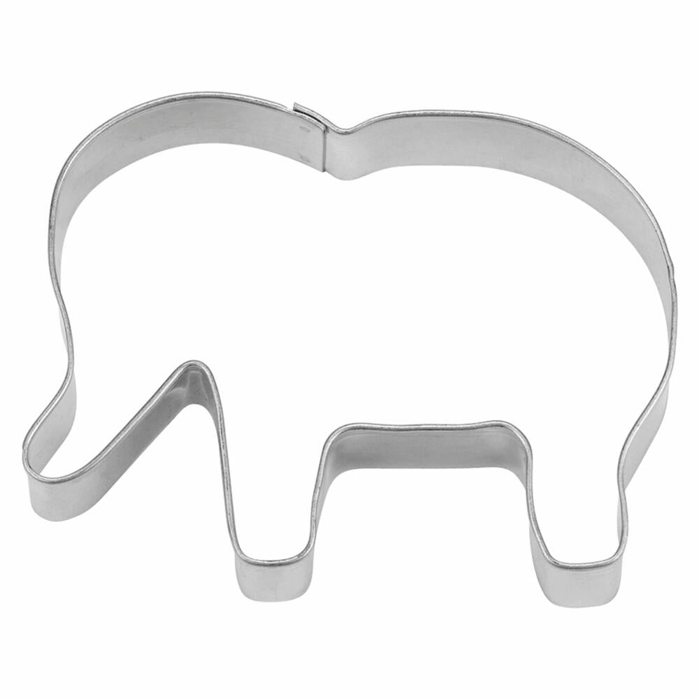 Städter elephant cookie cutter, cookie cutter, cookie mold, biscuit, cookies, stainless steel, 6 cm, 184152