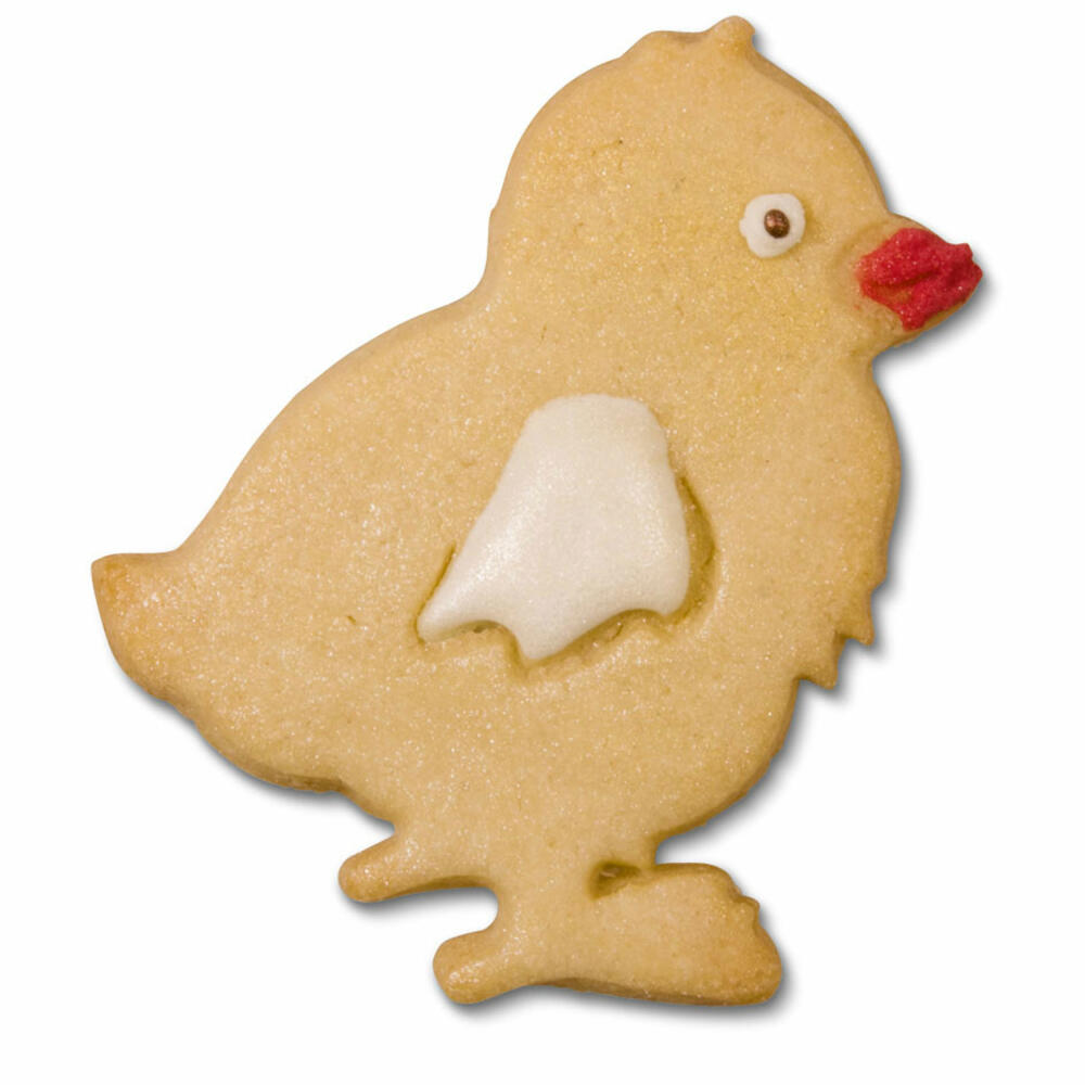 Städter embossed cookie cutter chick, cookie cutter, cookie mold, biscuit, biscuits, stainless steel, 7.5 cm, 216112