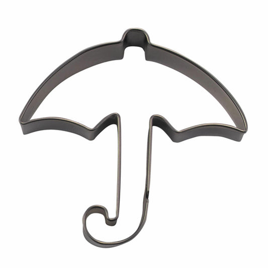 Städter cookie cutter umbrella open, cookie cutter, cookie mold, biscuit, cookies, stainless steel, 7.5 cm, 198043