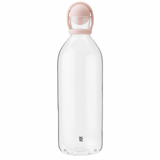 Rig-Tig Wasserkaraffe Cool-It Rose, Karaffe, Borosilikatglas, Rosé, 1.5 L, Z00071-9