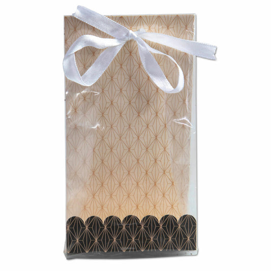 Städter Geschenktüten Vanilla Diamonds, 24-tlg., Plätzchen Tüte, Geschenk Tüten, Kekse, Pralinen, Kunststoff, 9 x 25 cm, 337350