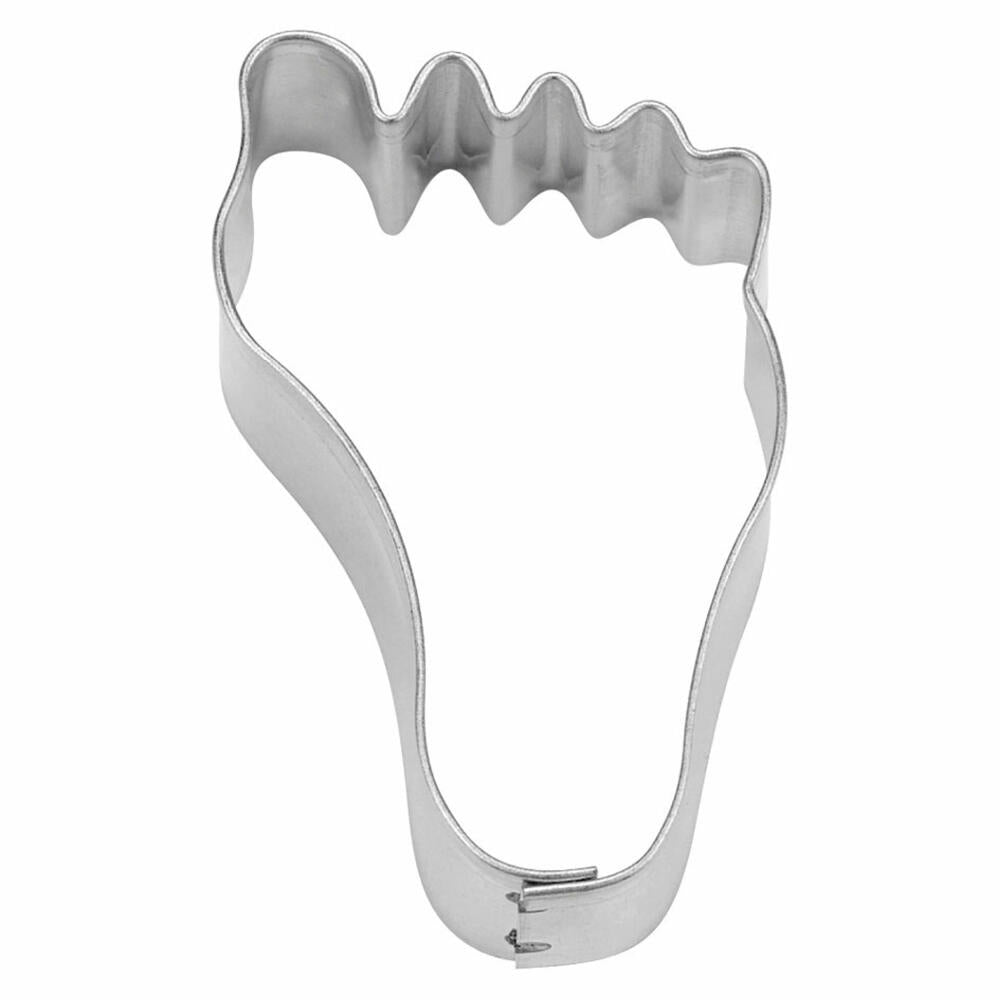 Städter cookie cutter foot, cookie cutter, cookie mold, biscuit, cookies, tinplate, 14 cm/ H 3 cm, 156036