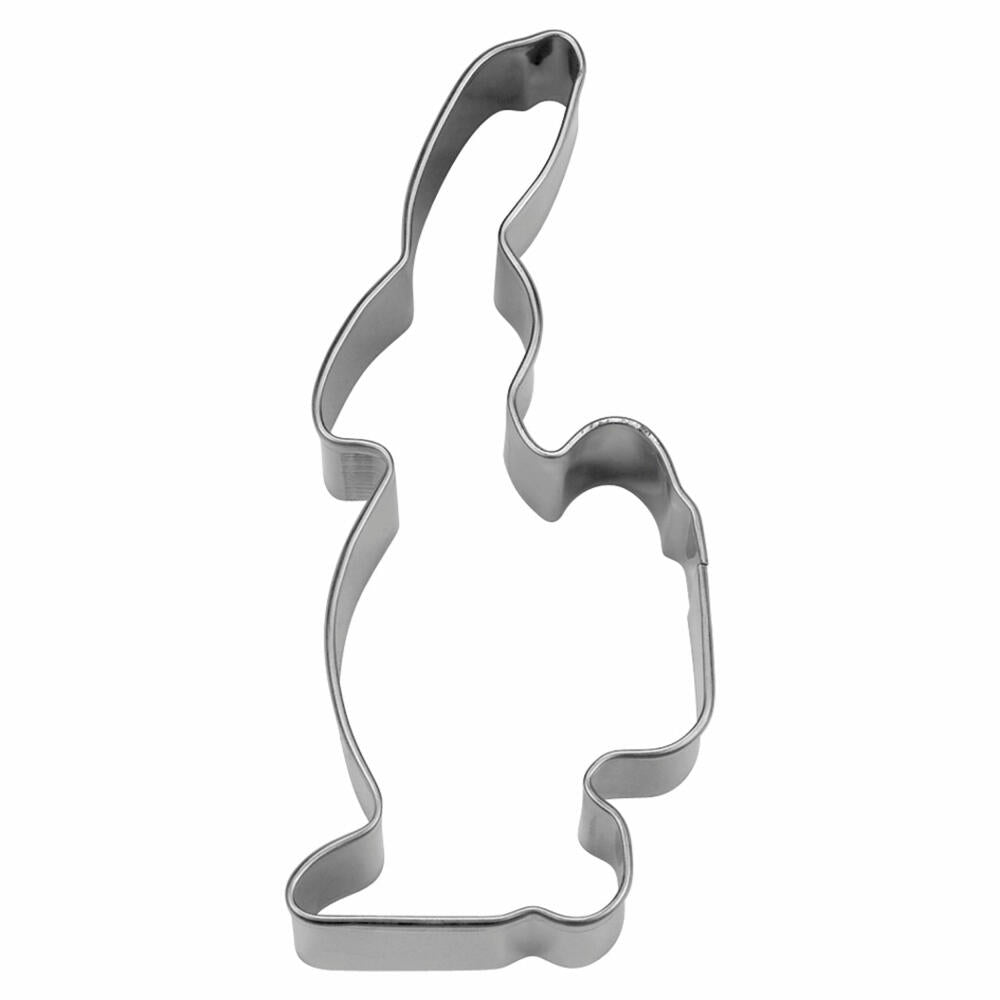 Städter Ausstecher Hase mit Korb, Ausstechform, Plätzchenform, Keks, Plätzchen, Edelstahl, 9 cm, 160019