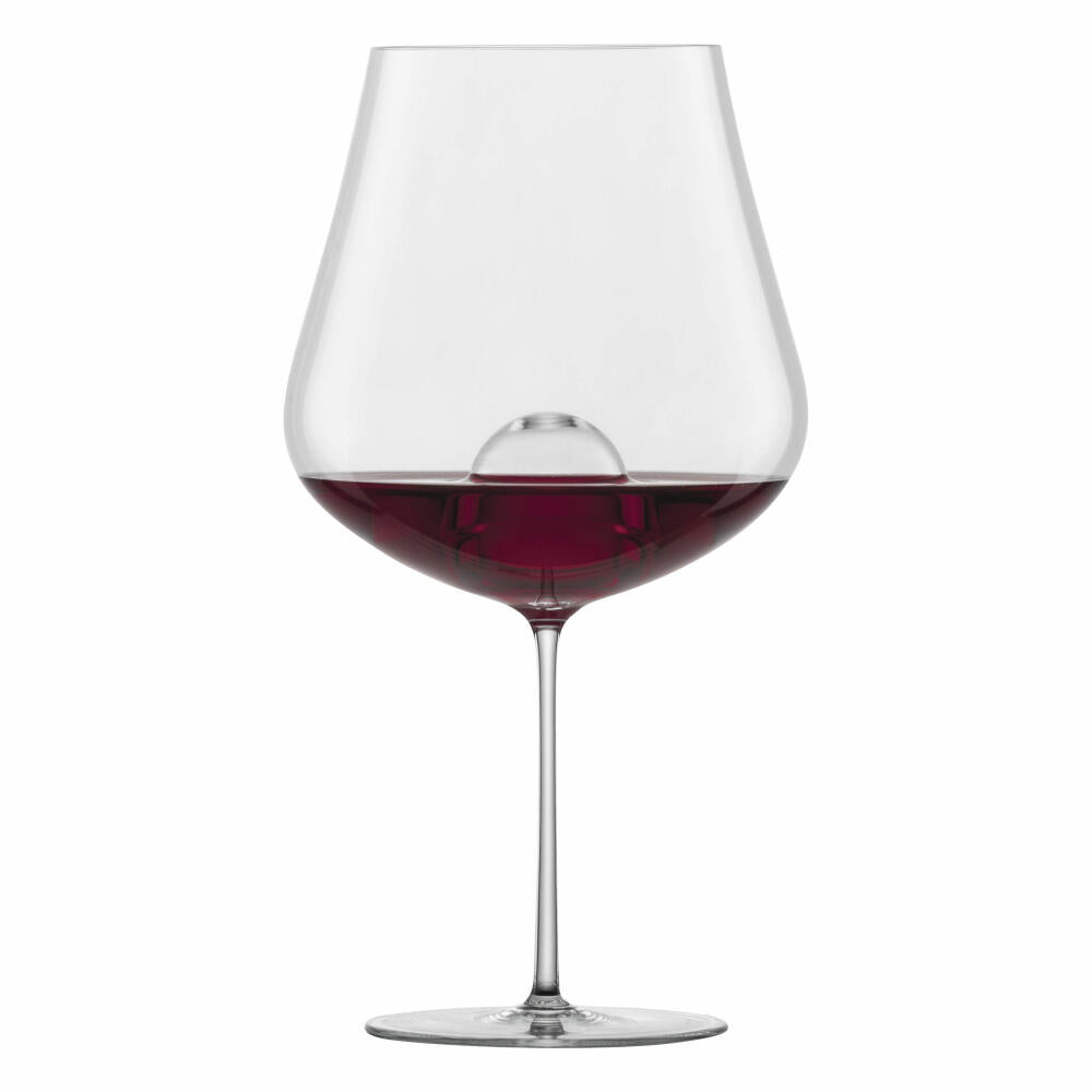 Zwiesel Glas Handmade Rotweinglas Air Sense Burgunder 2er Set, Wein Glas, 796 ml, 122185