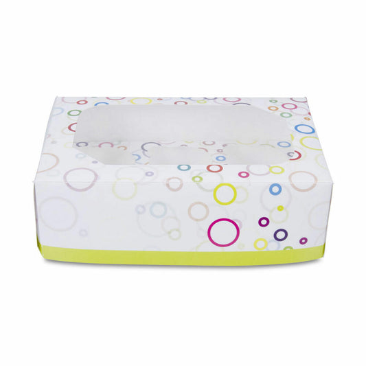 Städter Muffin- und Cupcakebox Party, 2er Set, für 6 Muffins, Transportbox, Muffinbox, Cupcake, Pappe, 24 x 16.5 x 7.5 cm, 336056