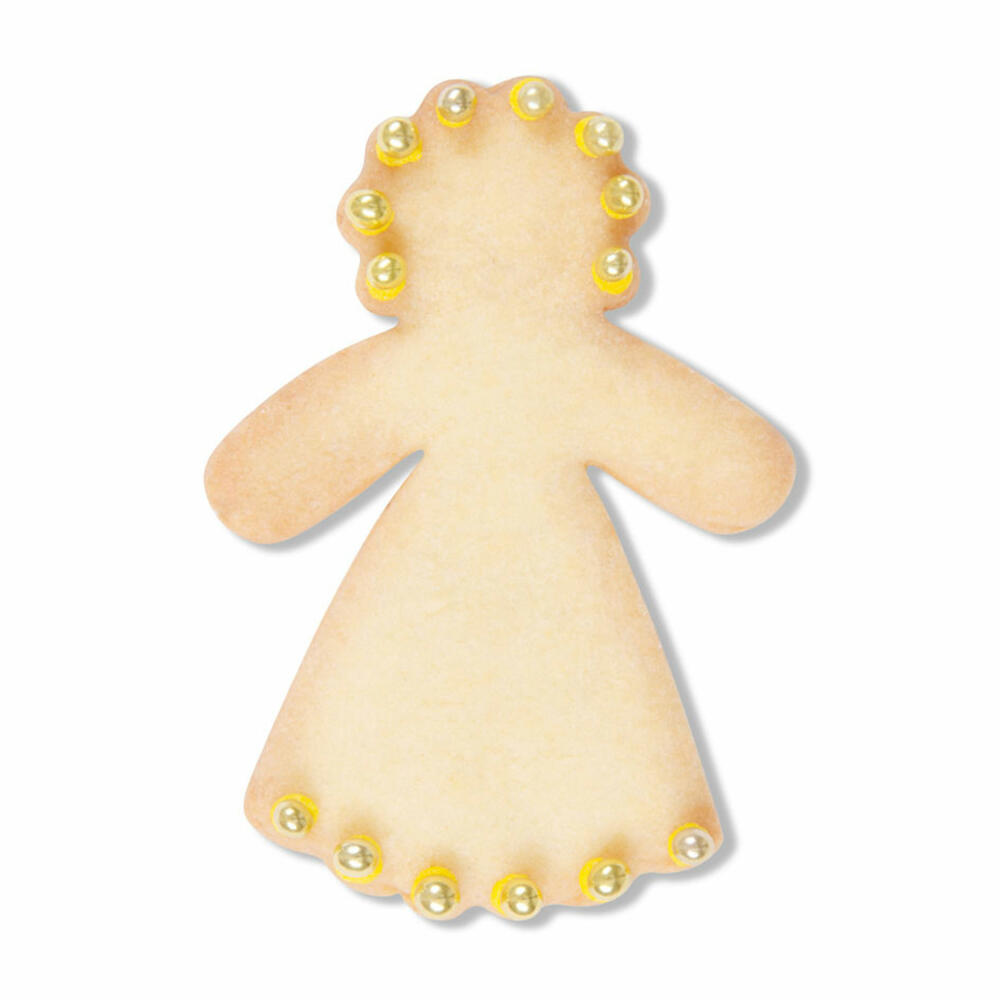 Städter cookie cutter gingerbread woman, cookie cutter, cookie mold, biscuit, cookies, stainless steel, 9 cm, 041080