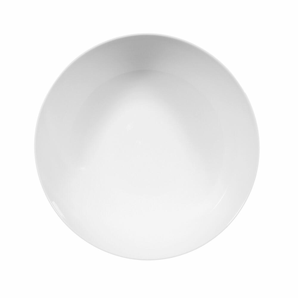 Seltmann Weiden Lido Bowl Round, Serving Bowl, Bowl, Porcelain, White, Ø 23.2 cm, 001.199604