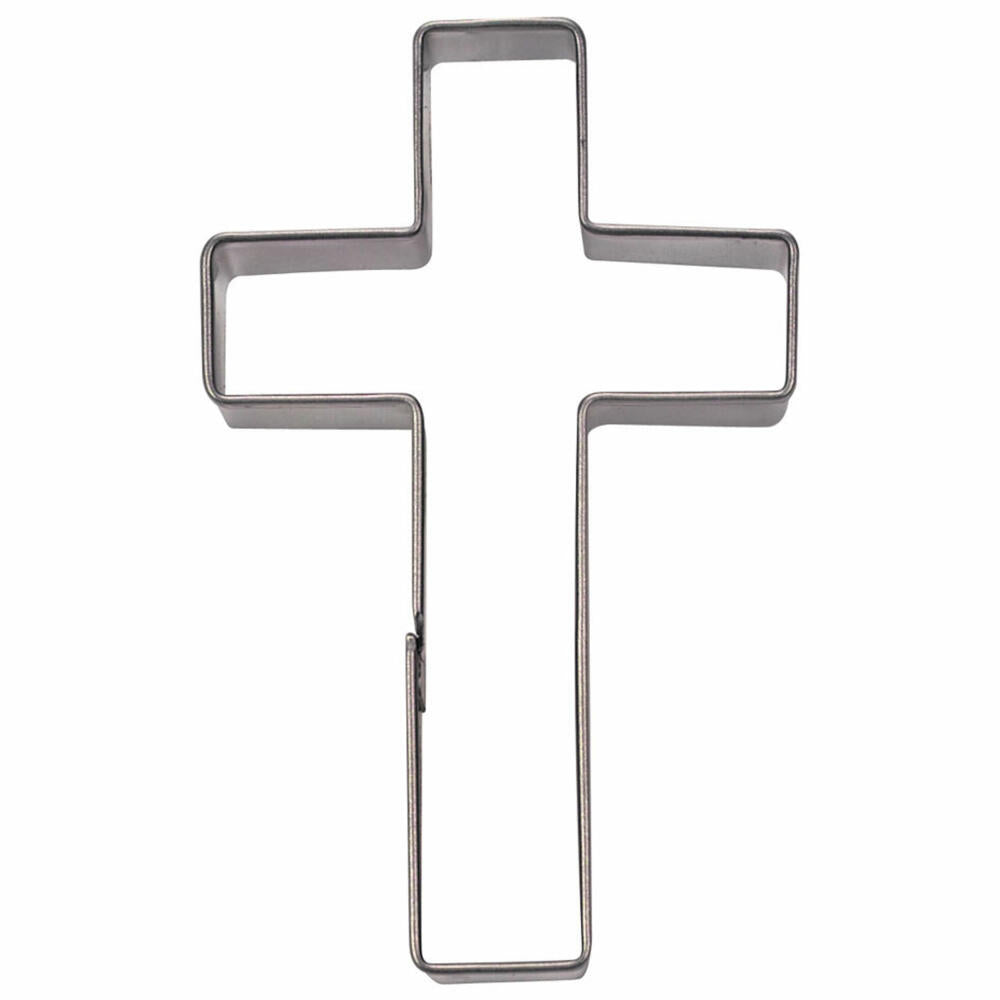 Städter cookie cutter cross, cookie cutter, cookie mold, biscuit, cookies, stainless steel, 7 cm, 199446