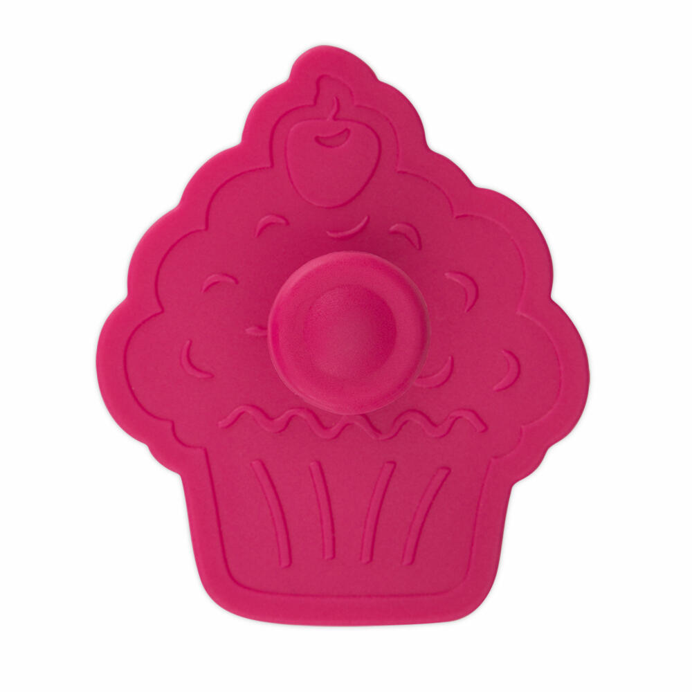 Städter Präge-Ausstecher Muffin, Ausstechform, Plätzchenform, PP-Kunststoff, Pink, 6 cm, 171954