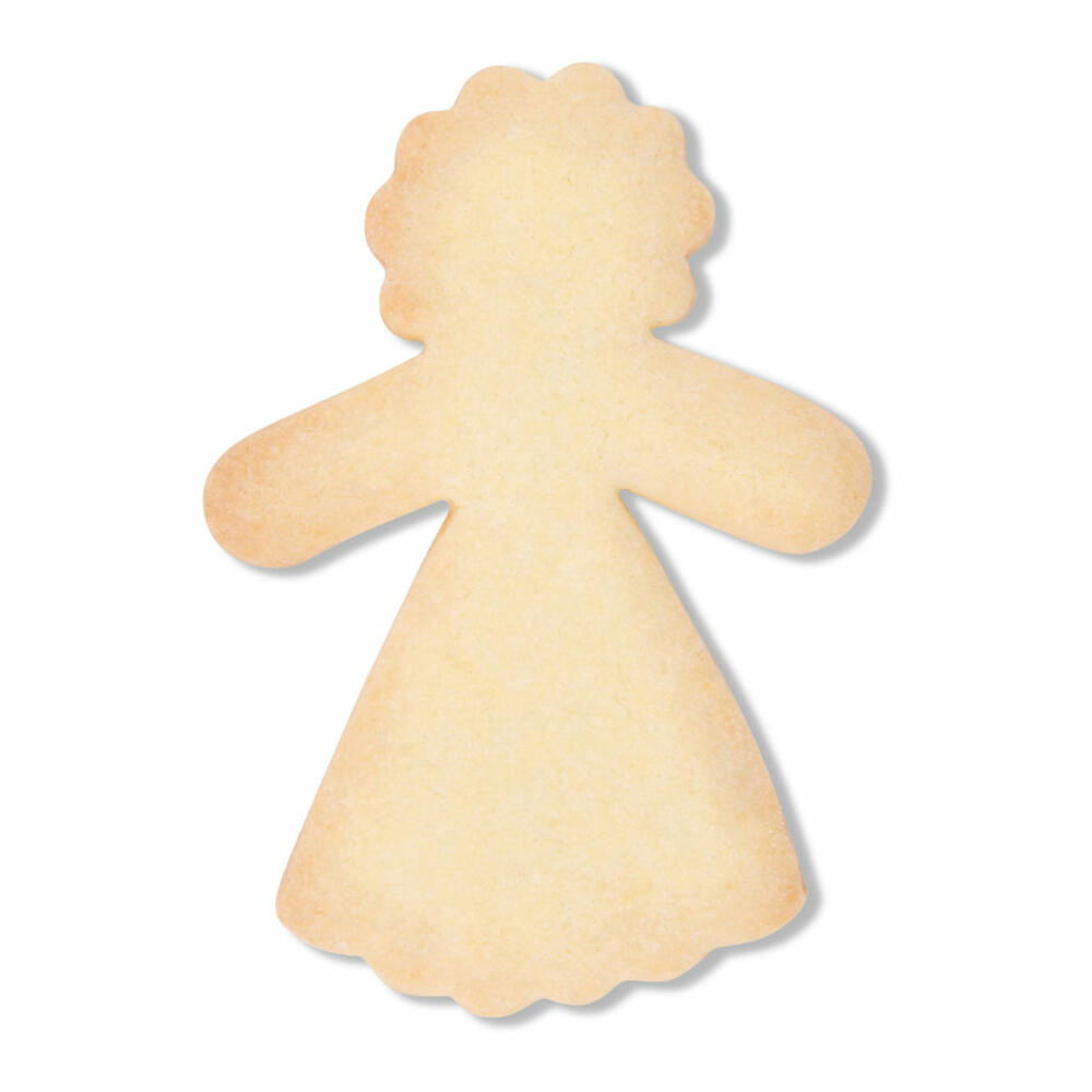 Städter cookie cutter gingerbread woman, cookie cutter, cookie mold, biscuit, cookies, stainless steel, 9 cm, 041080