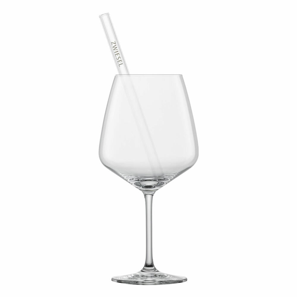 Schott Zwiesel Drinks-Set After Work 9-tlg., 4 Gläser mit Glastrinkhalmen und Bürste, Glas, 130014