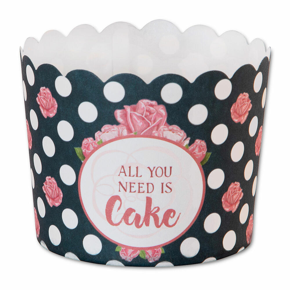 Städter Cupcake Baking Pan All You Need Is Cake Maxi, 12 Pieces, Paper Cases, Baking Cups, Paper Baking Cups, Paper, 337374