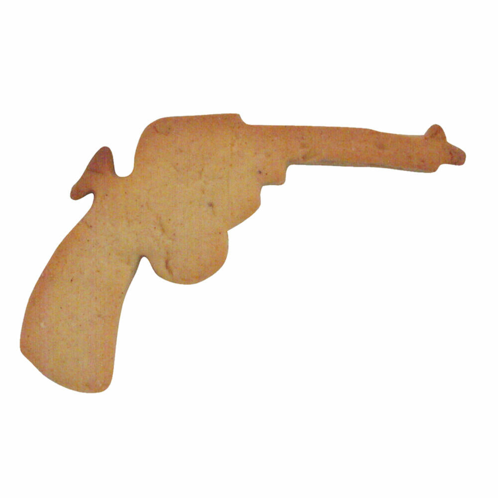 Städter Colt / Revolver cookie cutter, cookie cutter, cookie mold, biscuit, cookies, stainless steel, 8.5 cm, 197015