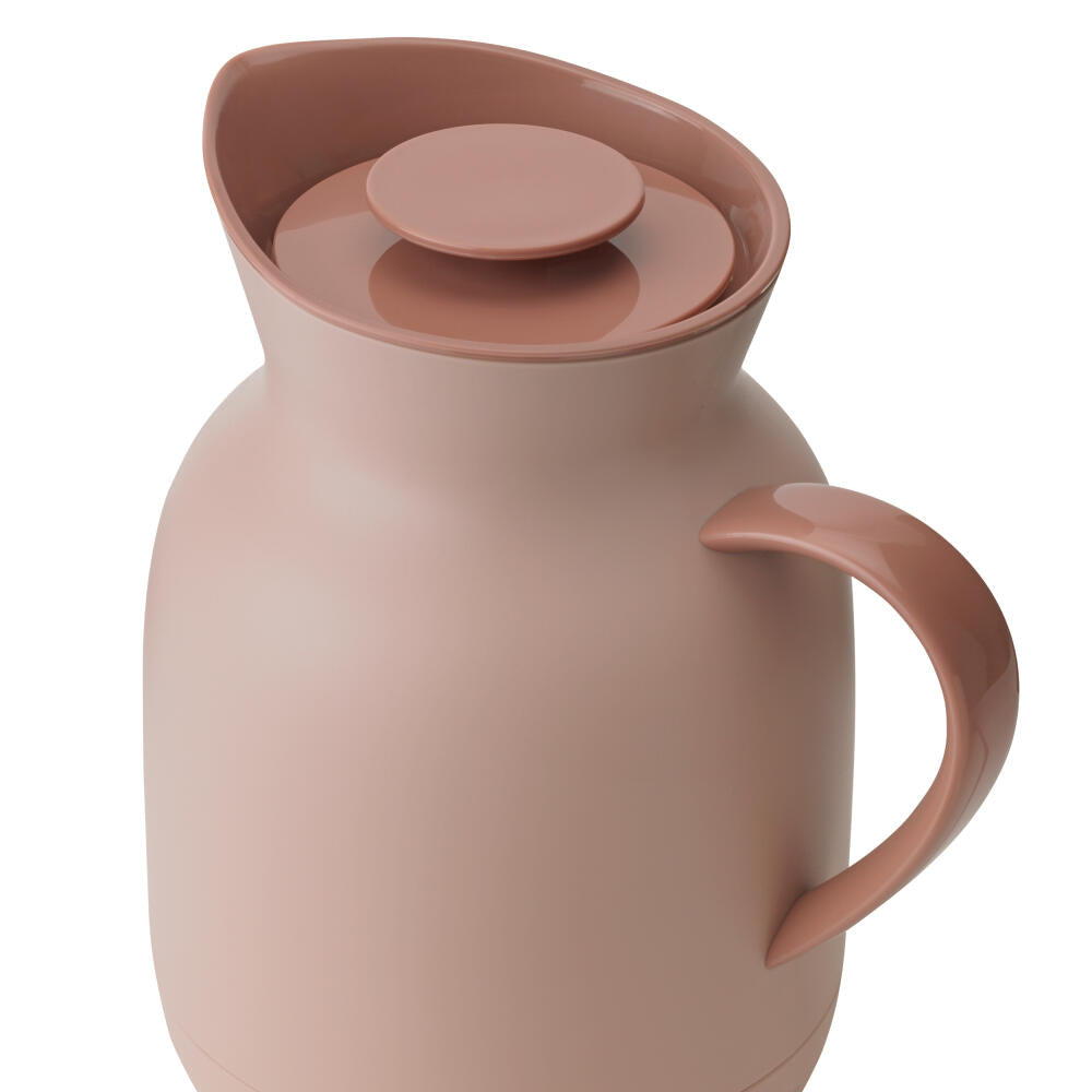 Stelton Kettle Amphora, stainless steel, plastic, Soft Peach, 1.2 L, 223-2