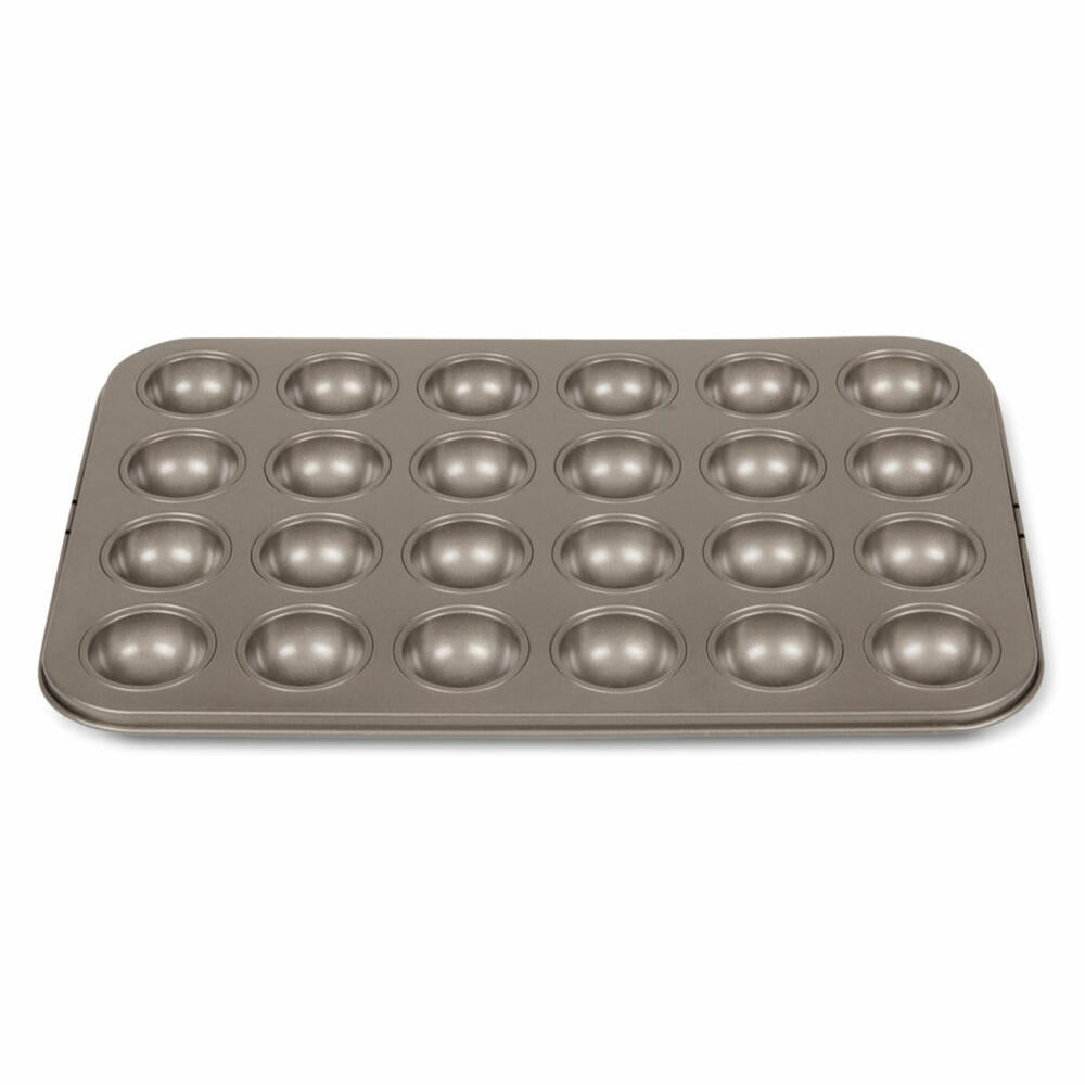 Städter Baking Tray Chocolate Kiss Mini, Baking Pan, Baking Tray, Baking Accessories, Metal, 38 x 26 cm, 489172