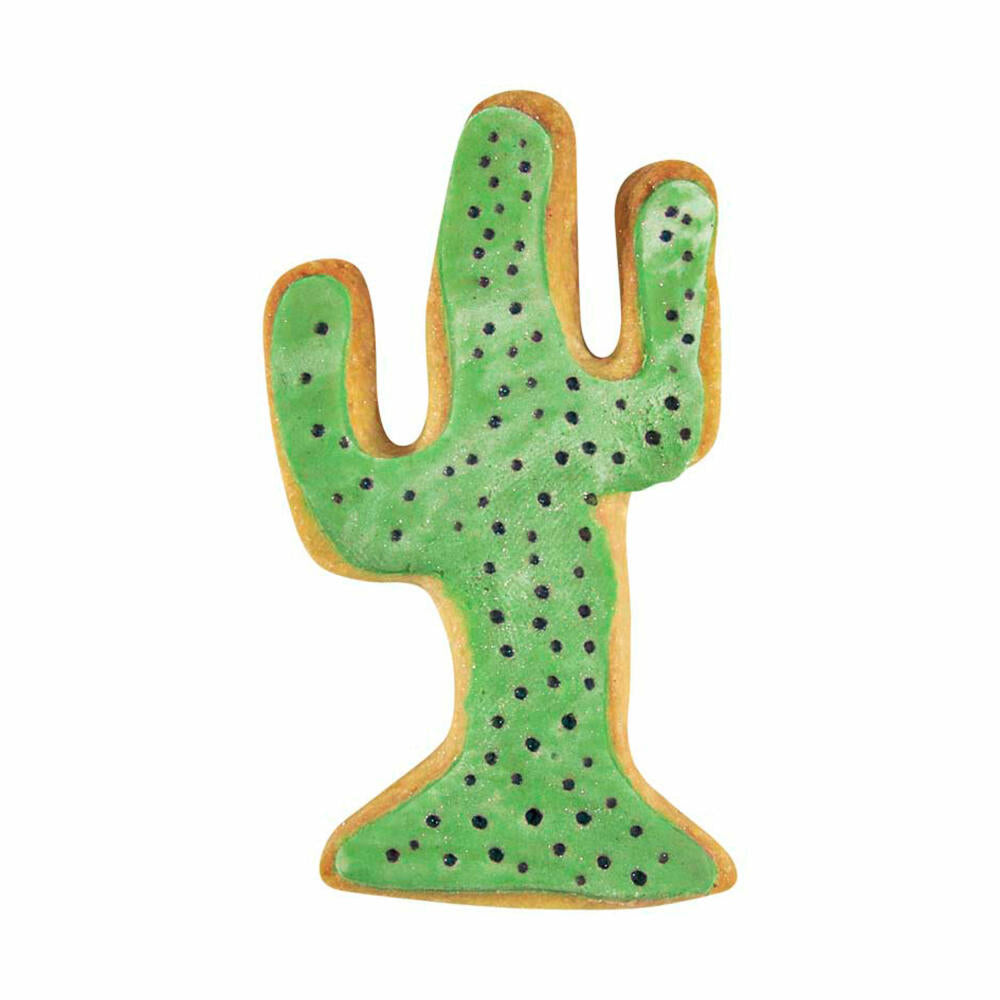 Städter cookie cutter cactus, cookie cutter, cookie mold, biscuit, cookies, stainless steel, 7.5 cm, 163027