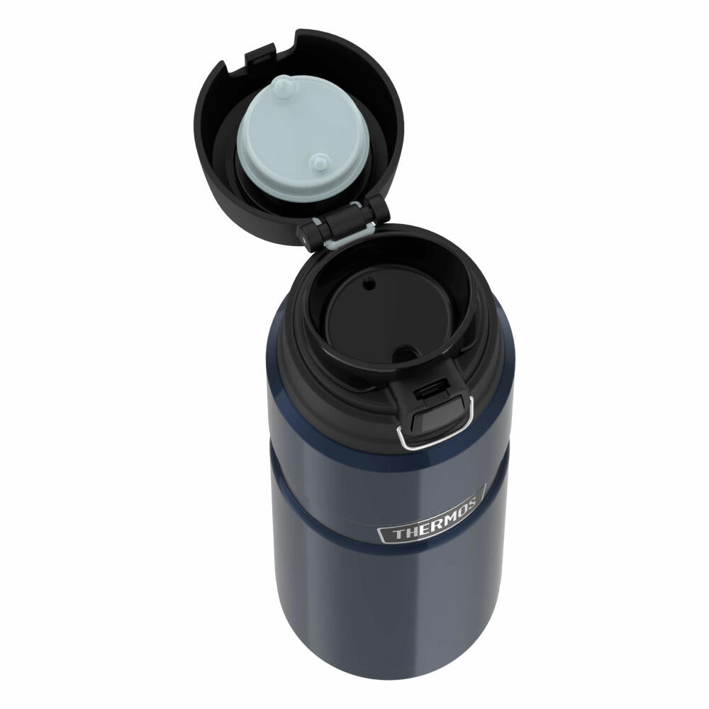 Thermos Isolierflasche Stainless King, Trinkflasche, Edelstahl, Midnight Blue Polished, 700 ml, 4010256070