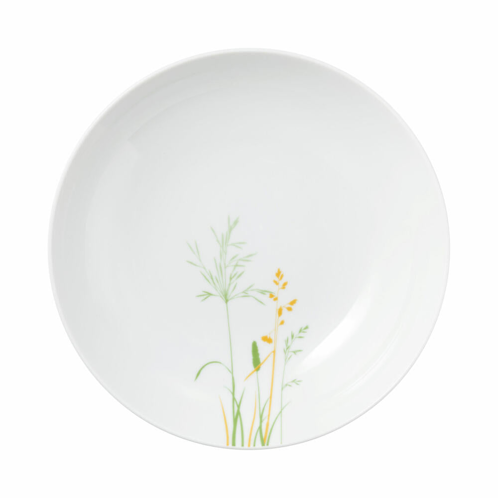 Seltmann Weiden Liberty soup plate, plate, dinner plate, porcelain, Meadow Grasses Green, Ø 21.2 cm, 001.768786