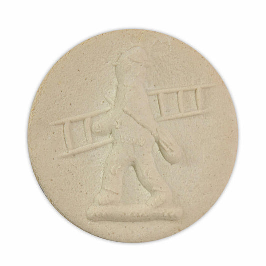 Städter Spekulatius-Model Schornsteinfeger, Holz-Prägeform, Plätzchenform, Spekulatiusform, Holz, Ø 8 cm, 841277