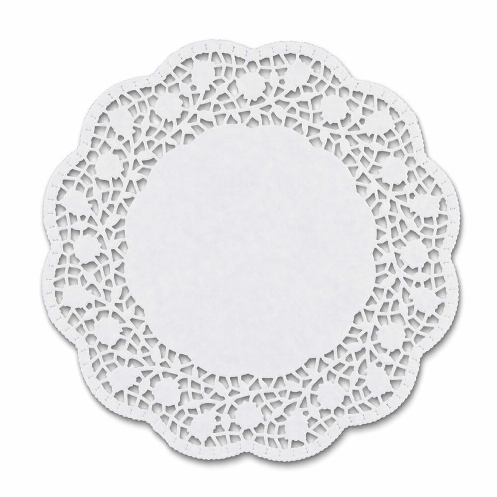 Städter Round Cake Doily, Set of 6, Cake Paper, Cake Base, Cake Doily, Paper, Ø 36 cm, 900158