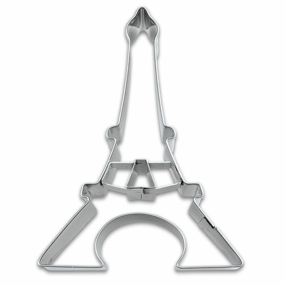 Städter embossed cookie cutter Eiffel Tower, cookie cutter, cookie mold, biscuit, cookies, stainless steel, 8.5 cm, 199163