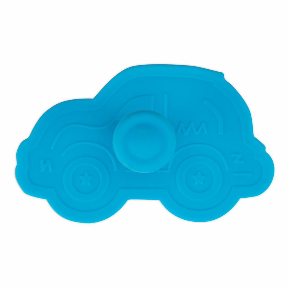 Städter embossed cookie cutter car, cookie cutter, cookie mold, PP plastic, light blue, 7 cm, 171916