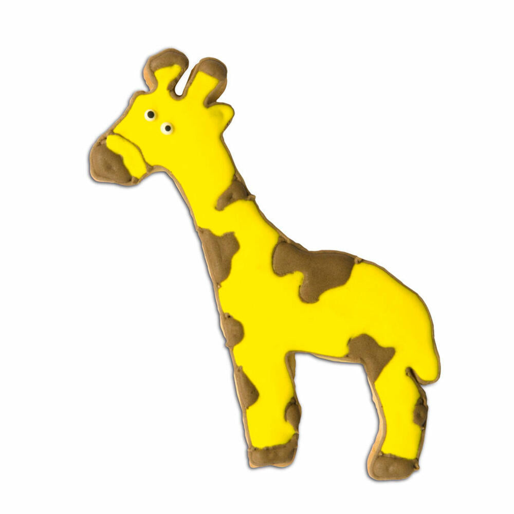 Städter Präge-Ausstecher Giraffe, Ausstechform, Plätzchenform, Keks, Plätzchen, Edelstahl, 12.5 cm, 153042