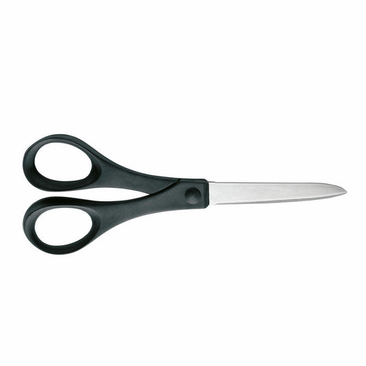 Fiskars Essential Papierschere, Schere, Küchenschere, Küchenhelfer, Kunststoff / Edelstahl, 18 cm, 1023818