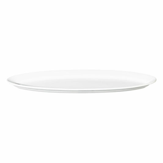 ASA Selection Grande Platte, Oval, Teller, Servier Platte, Keramik, Weiß, B 20.5 cm, 4739147