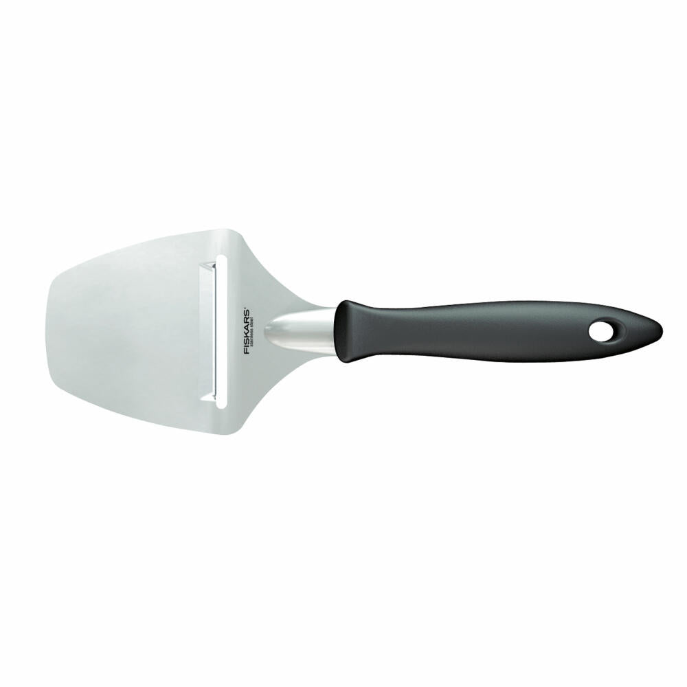 Fiskars Essential Käsehobel, Käse Hobel, Käsereibe, Küchenhelfer, Kunststoff / Edelstahl, 21 cm, 1023789