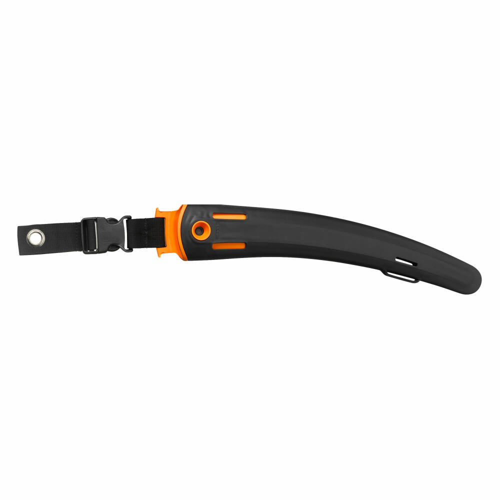 Fiskars Ersatzköcher Profi Handsägen SW-330 / SW-240, Ersatz Halterung, Handhalterung, Ersatzteil, Kunststoff, Schwarz / Orange, 1020201