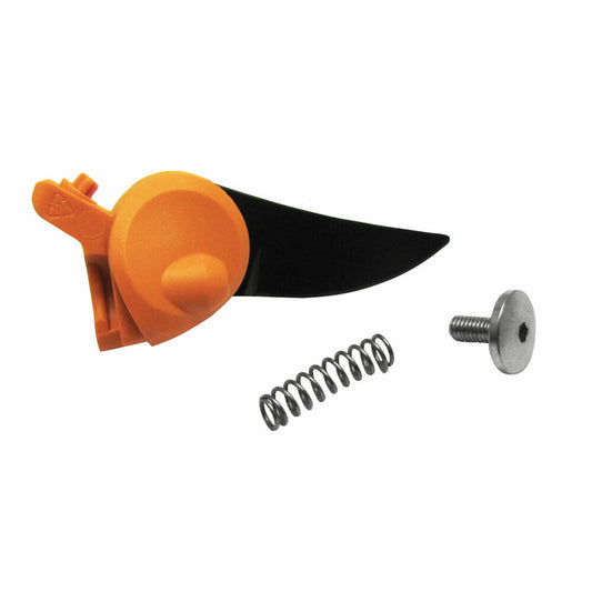 Fiskars Ersatzklinge für PowerGear X Gartenschere PX94, Ersatz Klinge, Schneidklinge, Ersatzteil, Stahl / Kunststoff, Schwarz / Orange, 1026277