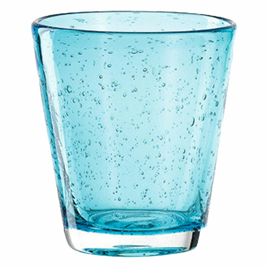 Leonardo Burano mug, water glass, drinking glass, drinking cup, glass, Azzuro, blue, 230 ml, 034759