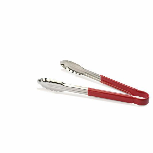 Comas buffet tongs, buffet gripper, stainless steel, plastic, red, 30 cm, 10705