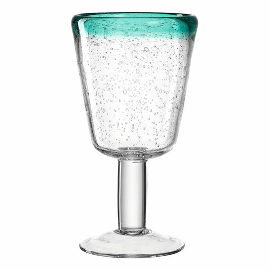 Leonardo Burano red wine glass, set of 6, red wine glass, white wine glass, wine glass, wine goblet, Laguna, turquoise, 200 ml, 034750