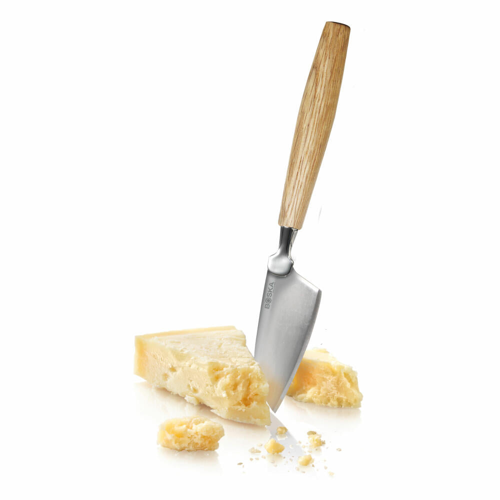 Boska Hartkäse Messer, Käse, Küchenhelfer, Messer, Europäisches Eichenholz / Edelstahl, 20.8 cm, 320236