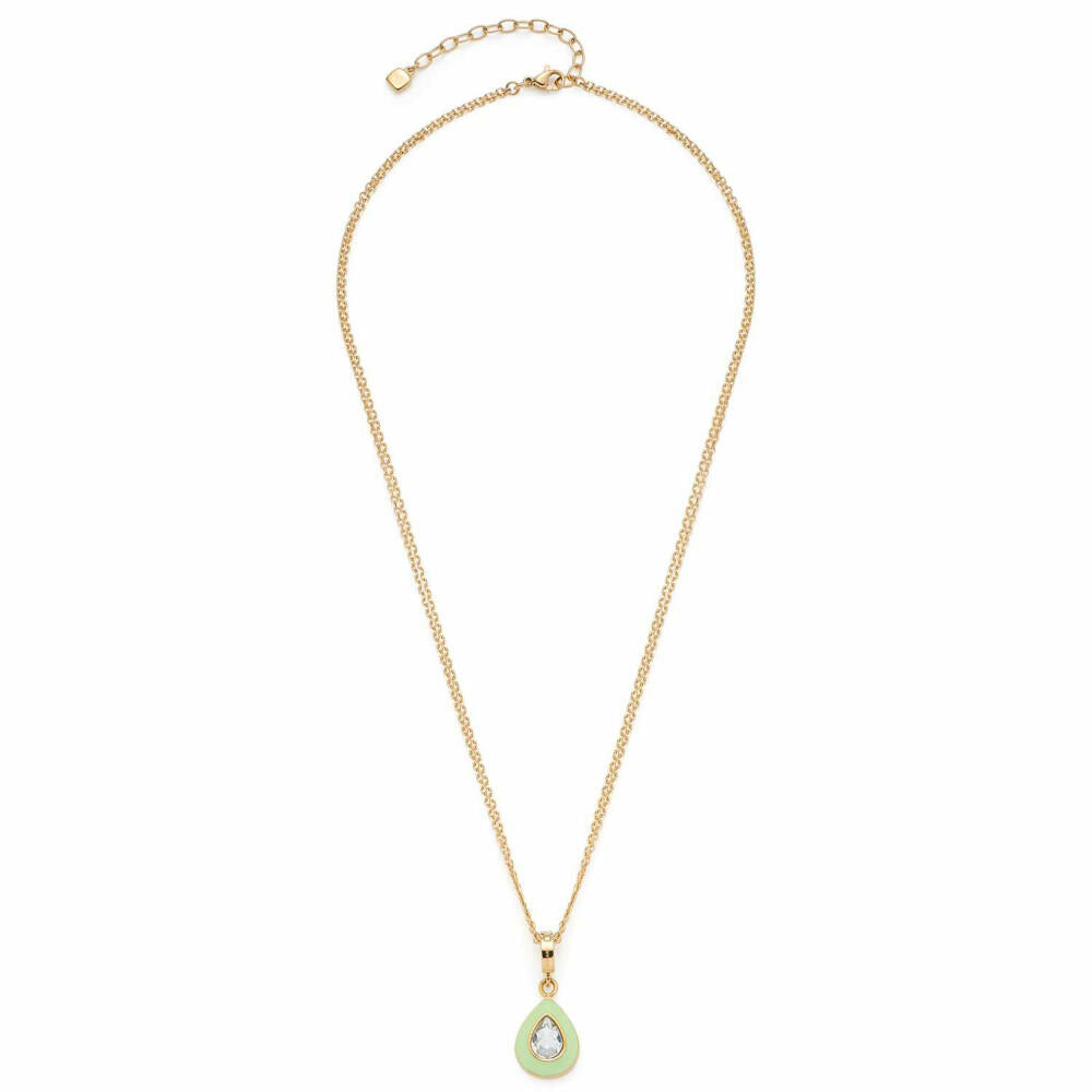 Leonardo Jewels Halskette Gigi, Schmuckkette, Edelstahl, Grün, 022828