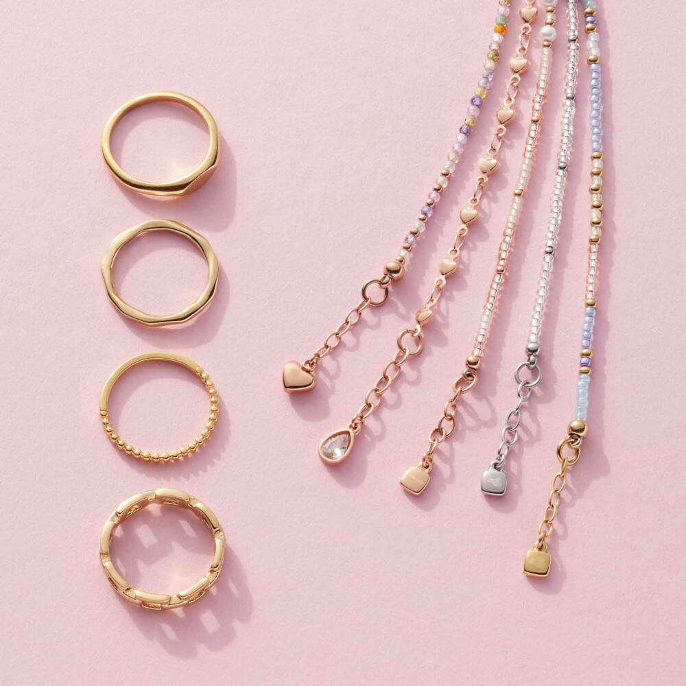 Leonardo Jewels Ring Rocky CIAO, Fingerschmuck, Edelstahl, Gold, Größe 18, 022975