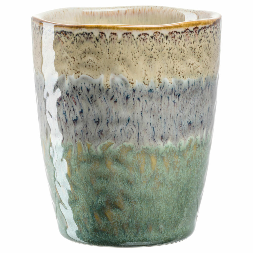 Leonardo Becher Matera, Tasse, Keramik, Beige, Anthrazit, Grün, 300 ml, 022842