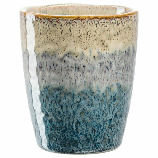 Leonardo Becher Matera, Tasse, Keramik, Beige, Anthrazit, Blau, 300 ml, 022819