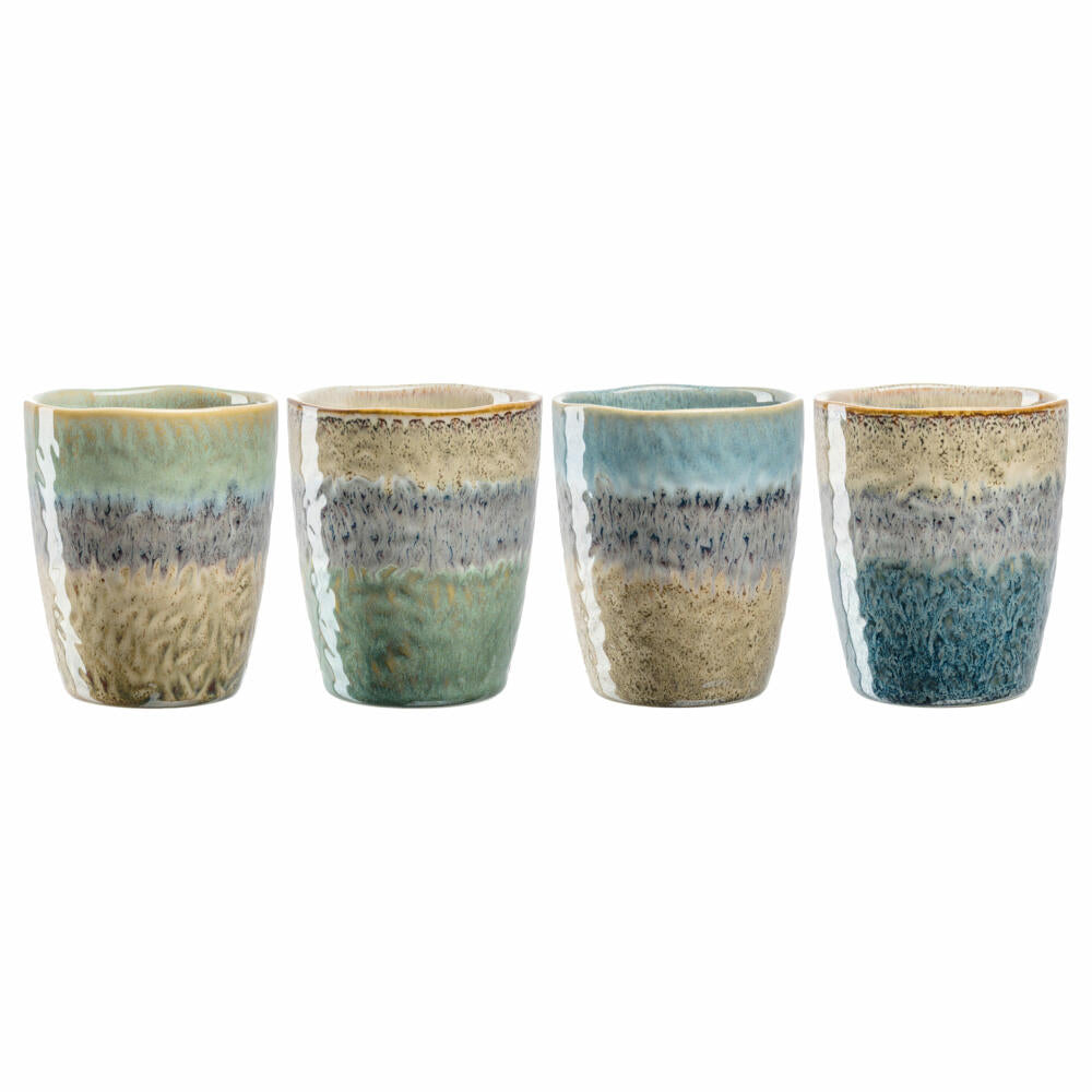 Leonardo Mug Set Matera 4-pcs., Cups, Ceramic, Multi-colored, 300 ml, 022843