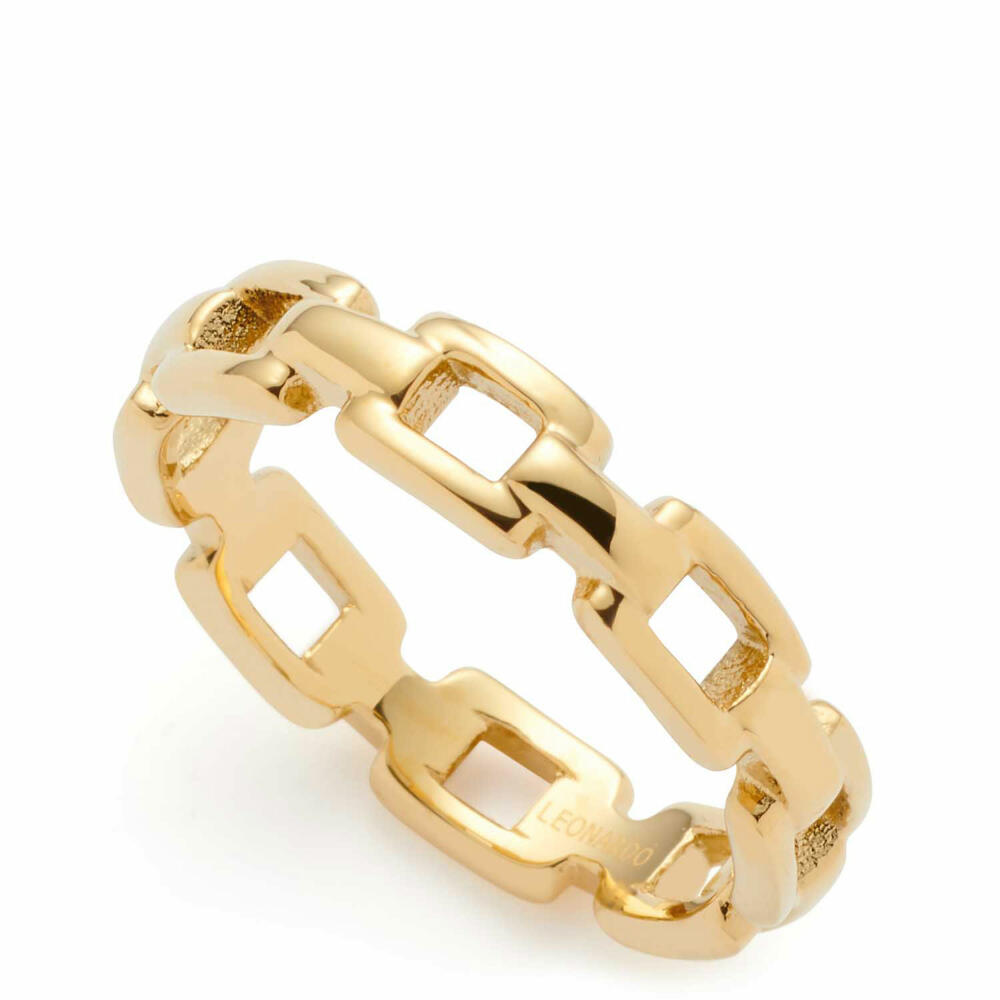 Leonardo Jewels Ring Rocky CIAO, Fingerschmuck, Edelstahl, Gold, Größe 16, 022973