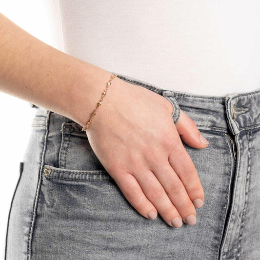 Leonardo Jewels Armband Nana CIAO, Schmuckarmband, Edelstahl, Gold, 022965