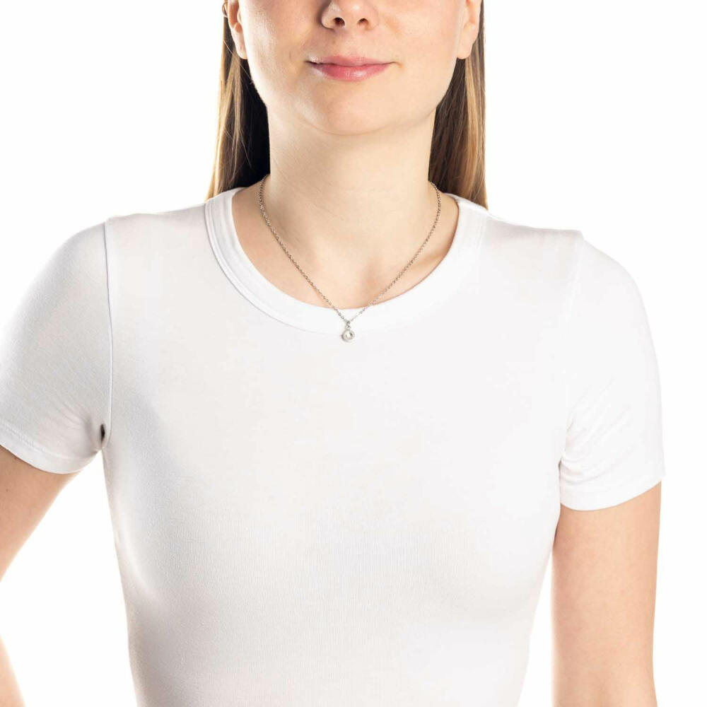 Leonardo Jewels Halskette Isa Sommer Special stahl/klar, Schmuckkette, Edelstahl, Silber, 022872