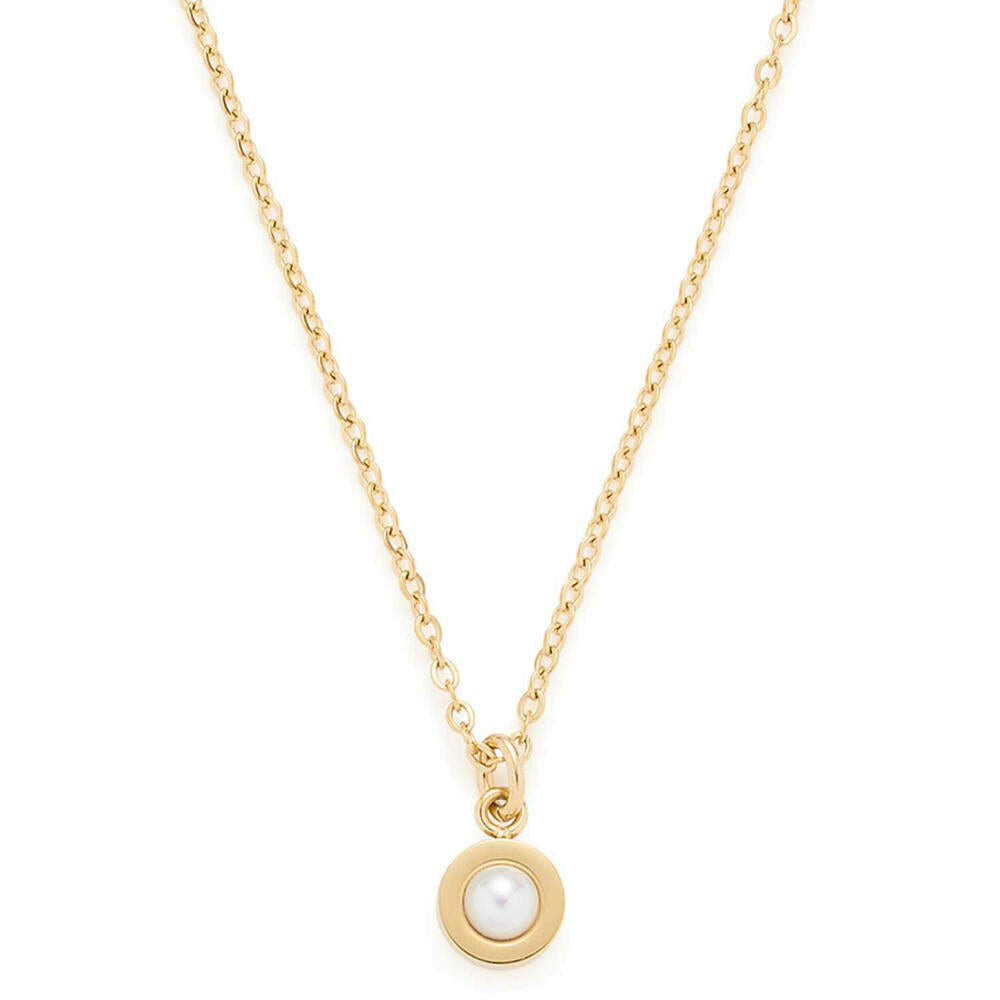 Leonardo Jewels Halskette Isa Sommer Special gold/weiß , Schmuckkette, Edelstahl, Gold, 022876