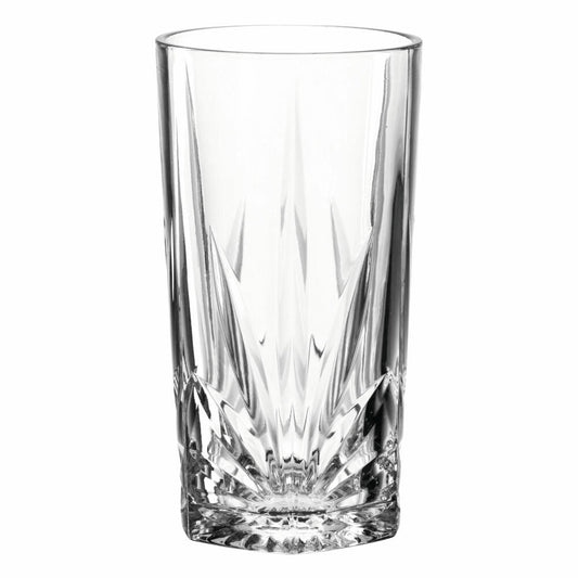Leonardo Trinkglas Capri, Wasserglas, Saftglas, Kalk-Natron Glas, Klar, 390 ml, 022777