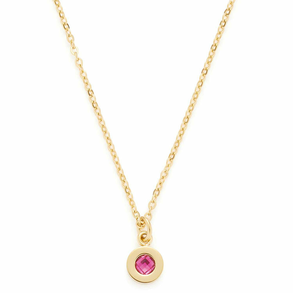 Leonardo Jewels Halskette Sommer Special gold/pink Isa, Schmuckkette, Edelstahl, Pink, 022874